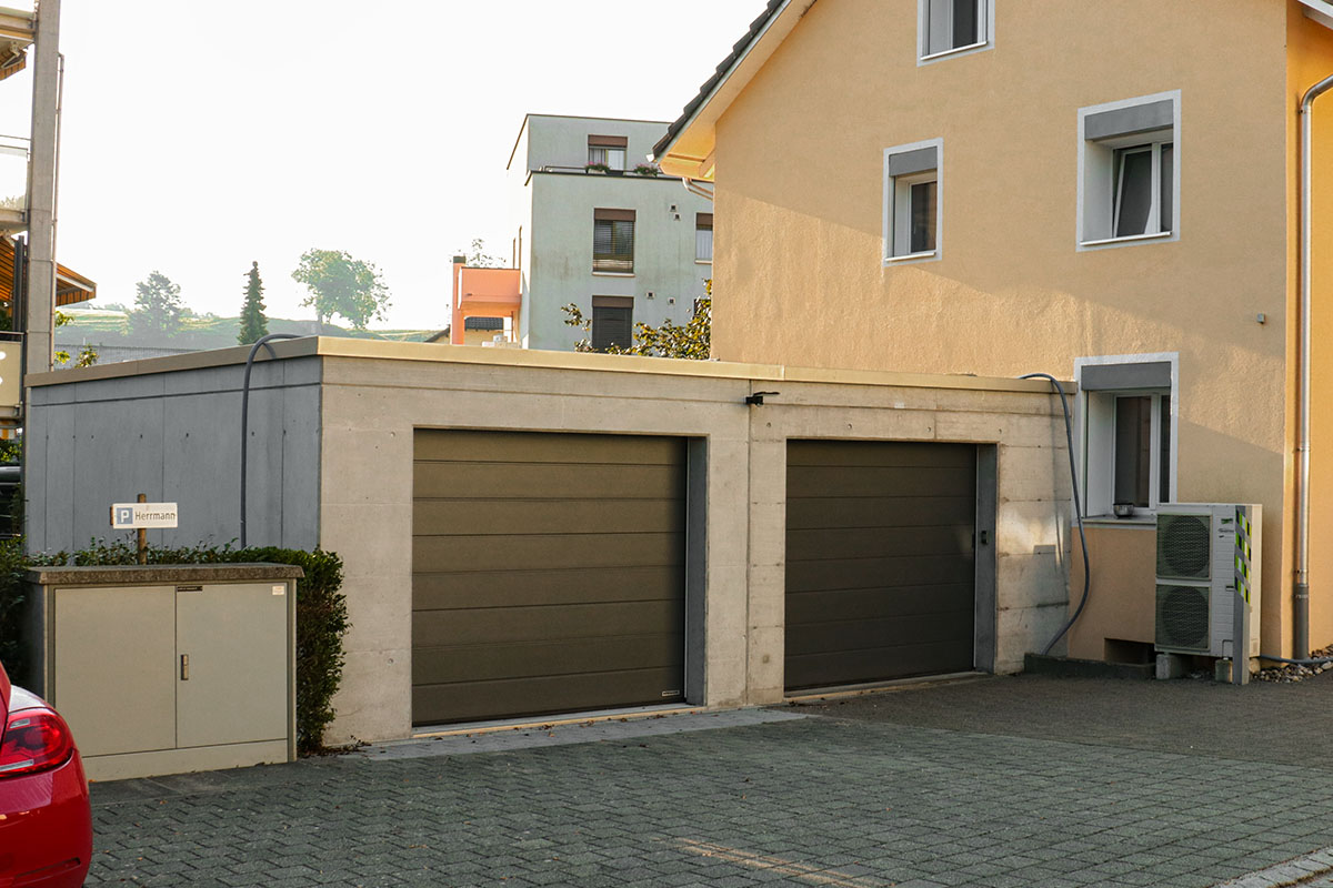 Garagenanbau in Flawil